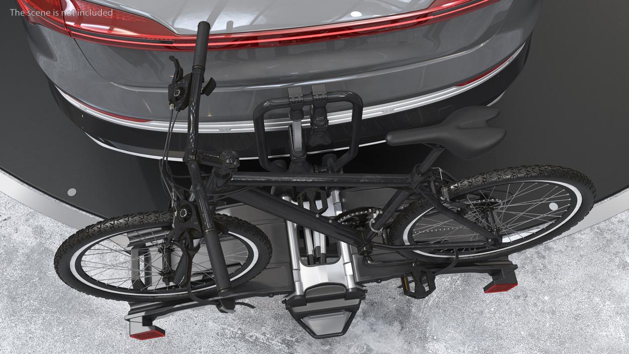 3D model Hitch Bike Racks with Mountain Bike