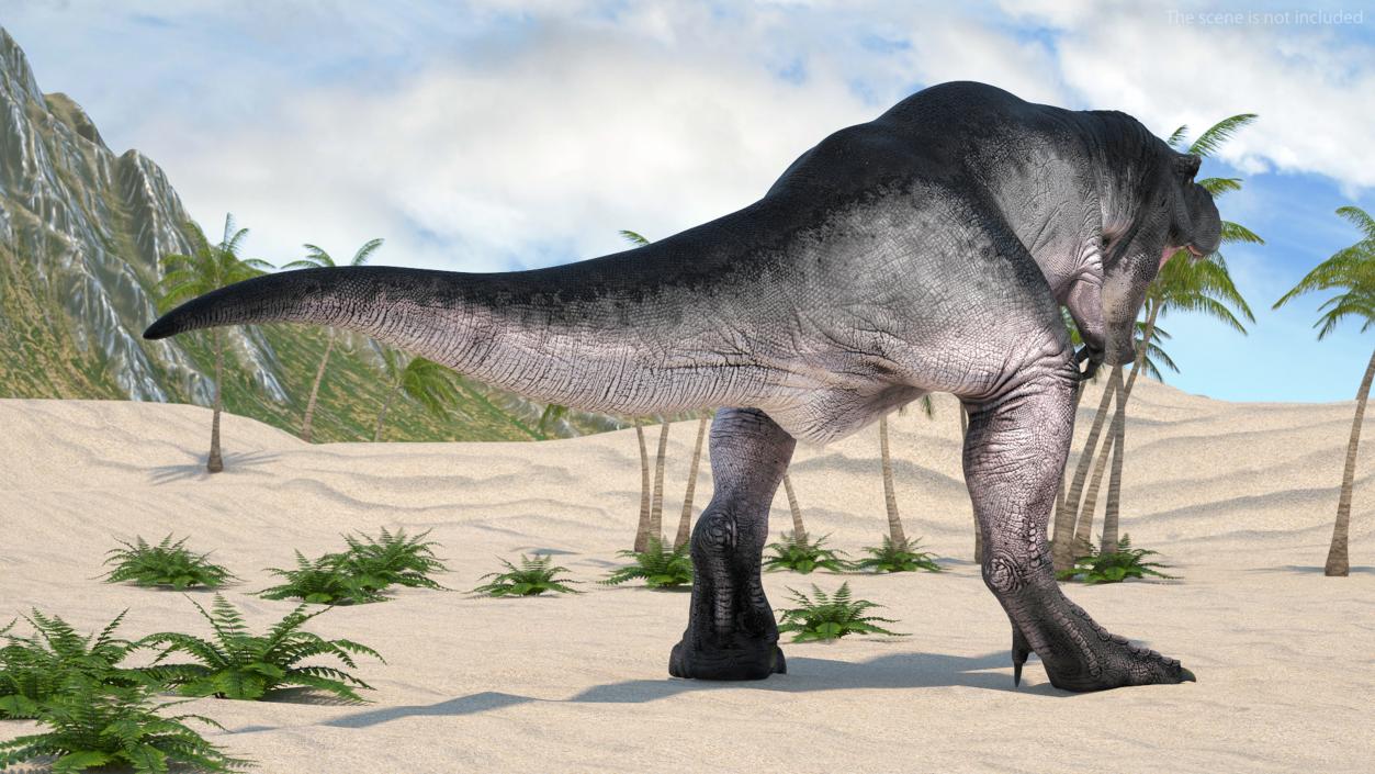 Rigged Dinosaurs Collection 8 3D model