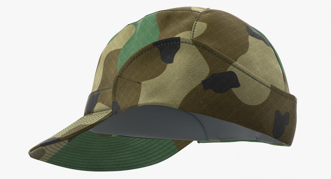 Field Hat Camo 3D model