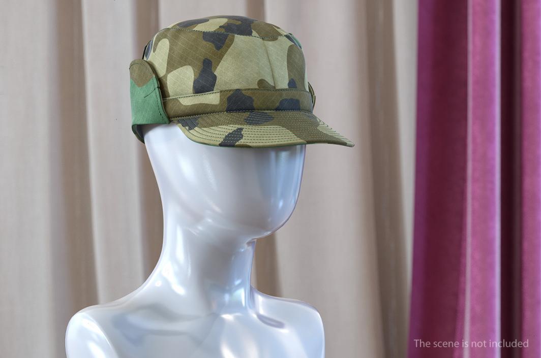 Field Hat Camo 3D model