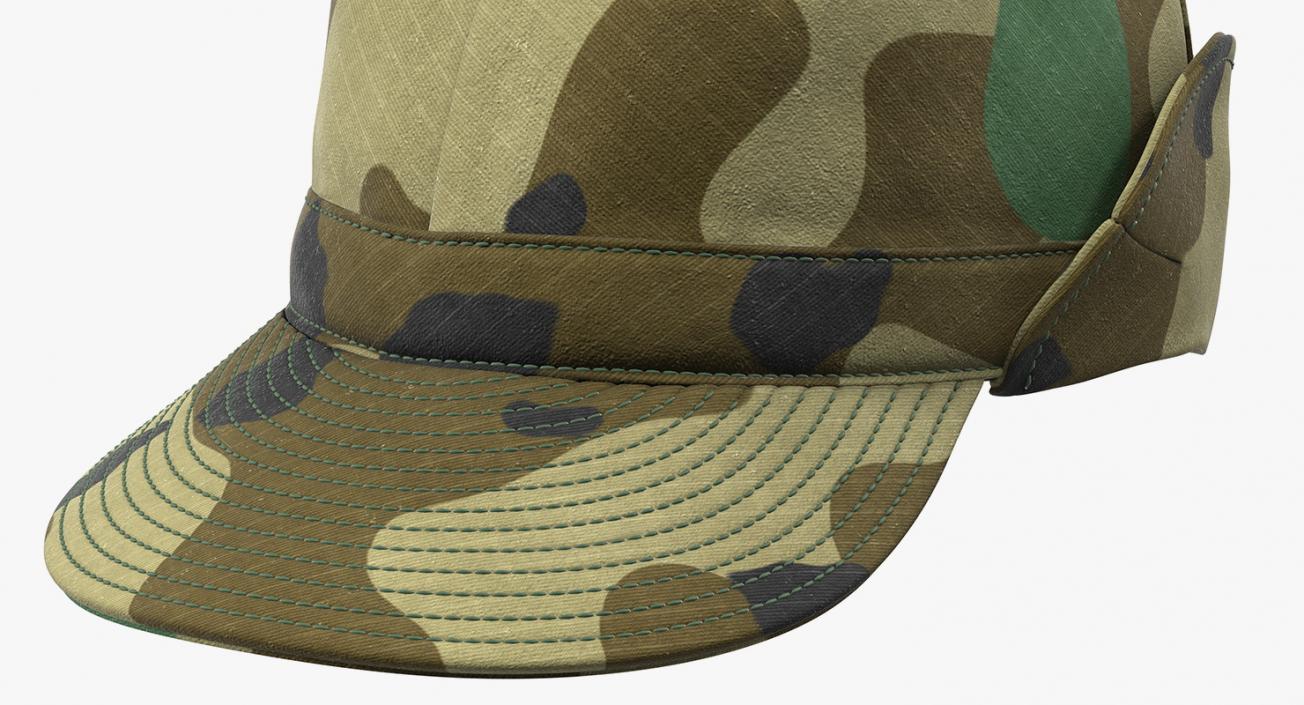 Field Hat Camo 3D model