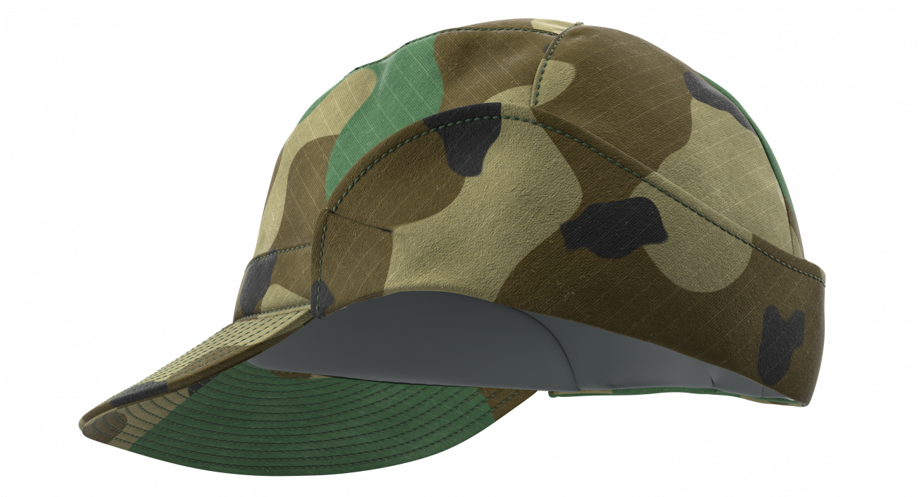 Field Hat Camo 3D model