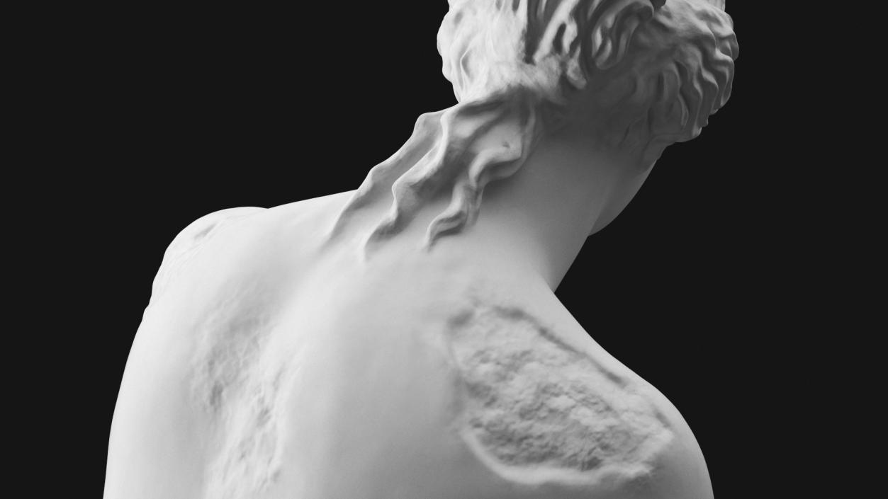 Statue of Venus de Milo Plaster for 3D Print 3D model