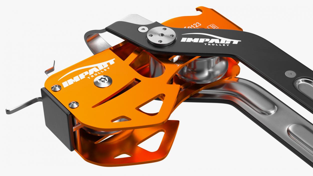 Lightspeed Impact Trolley Orange 3D