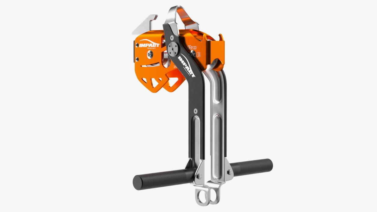 Lightspeed Impact Trolley Orange 3D