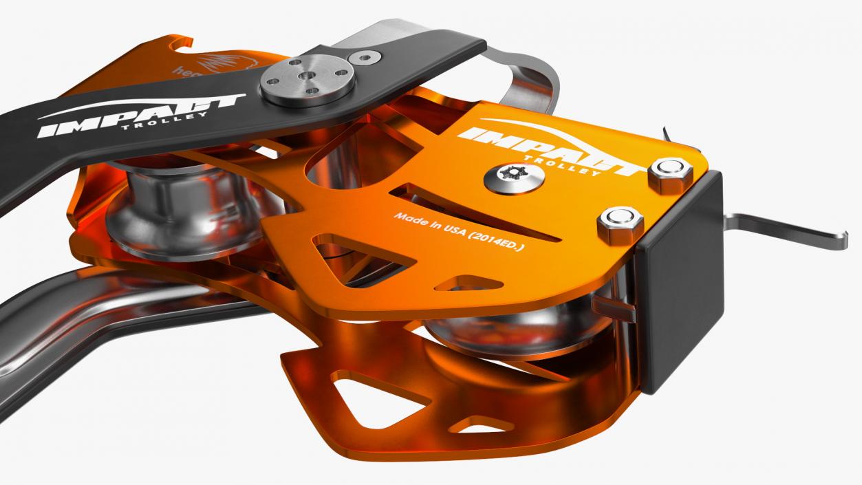 Lightspeed Impact Trolley Orange 3D