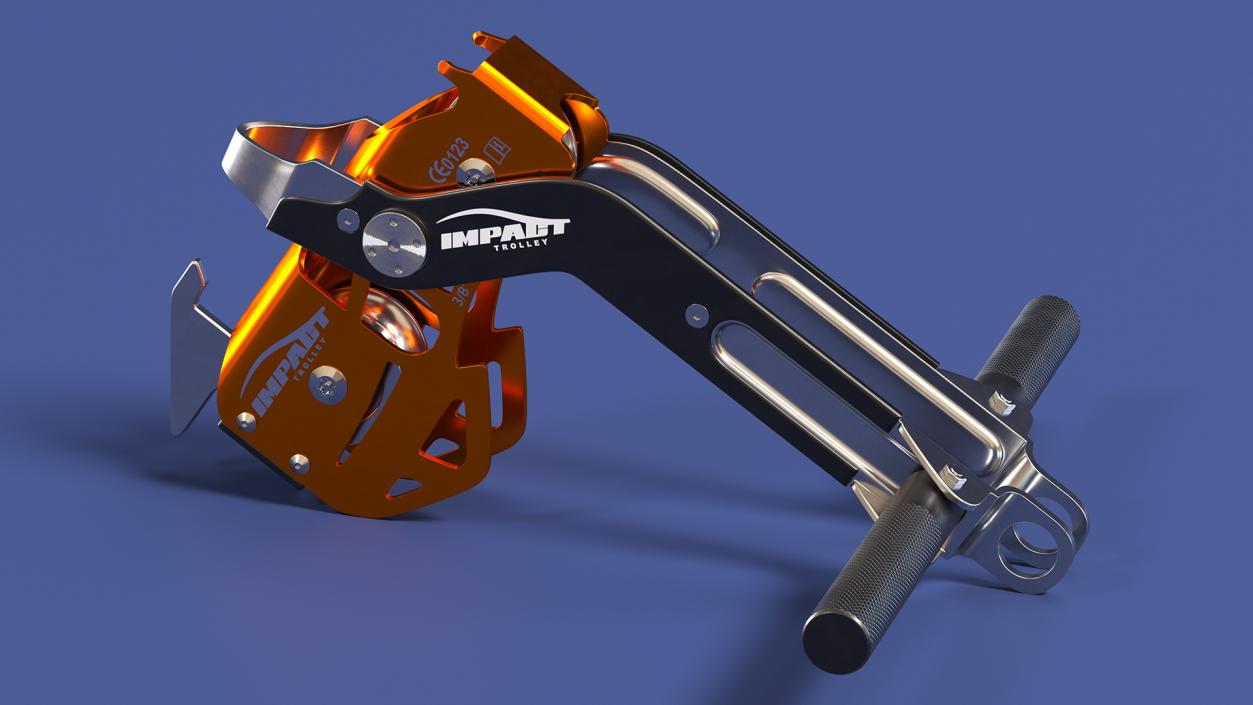 Lightspeed Impact Trolley Orange 3D