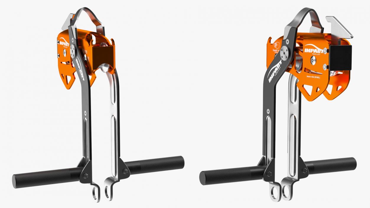 Lightspeed Impact Trolley Orange 3D