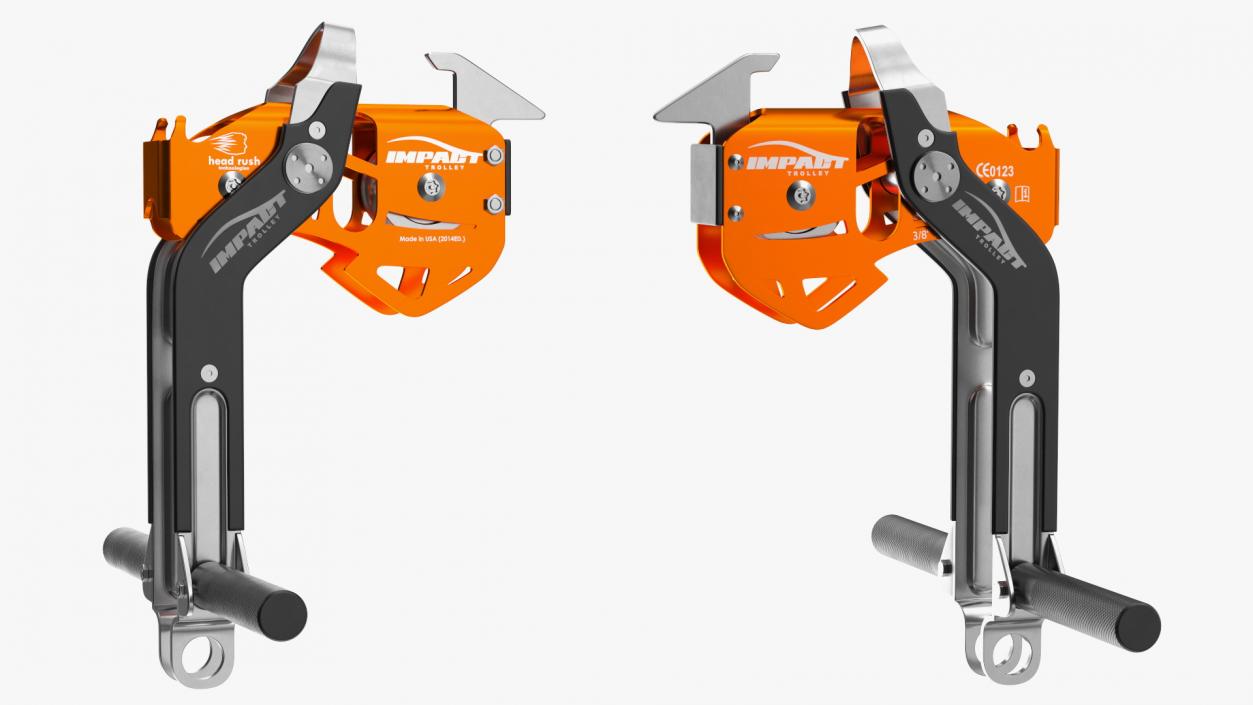 Lightspeed Impact Trolley Orange 3D