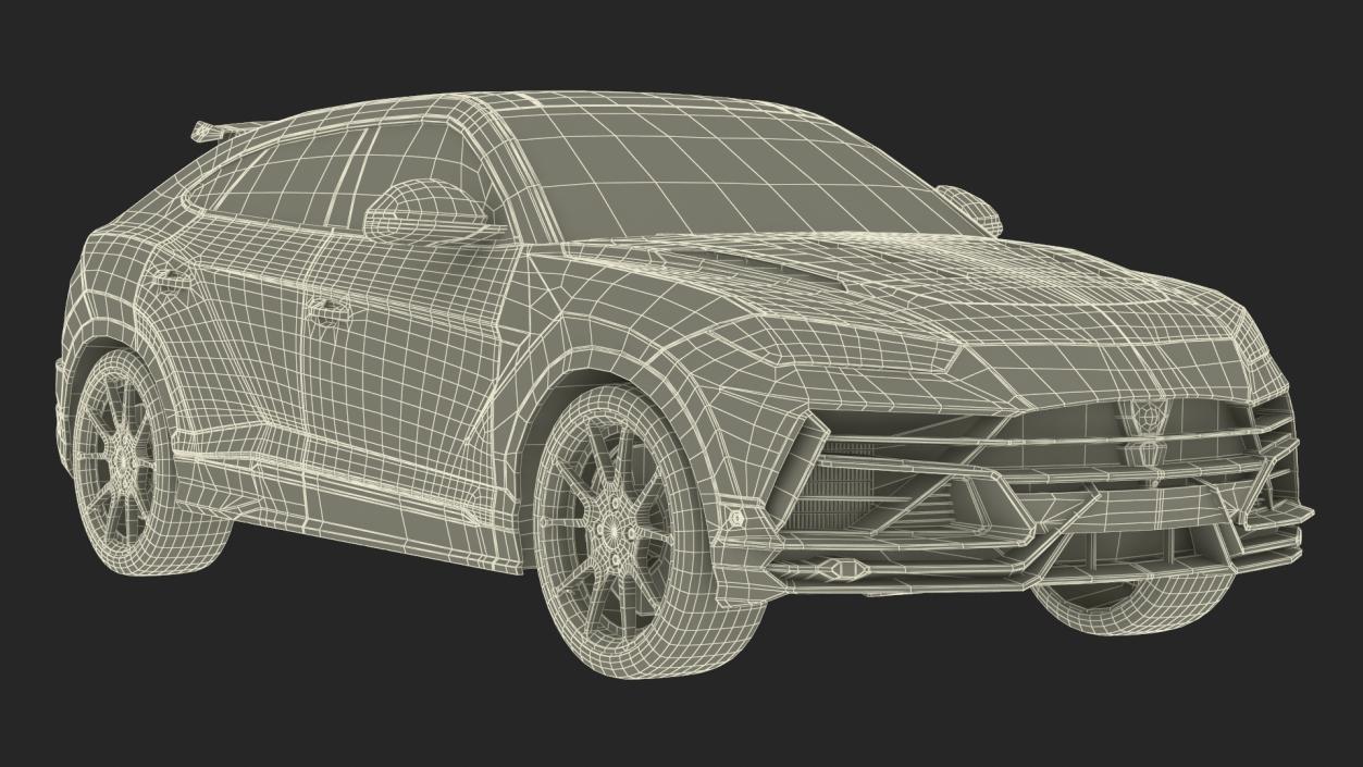 Sport Car on Tow Dolly 3D