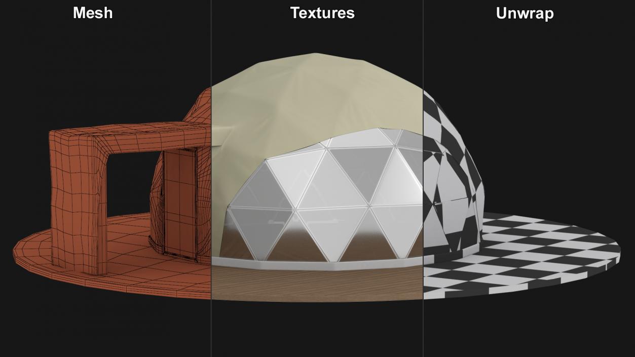 Eco Living Domes(1) 3D model