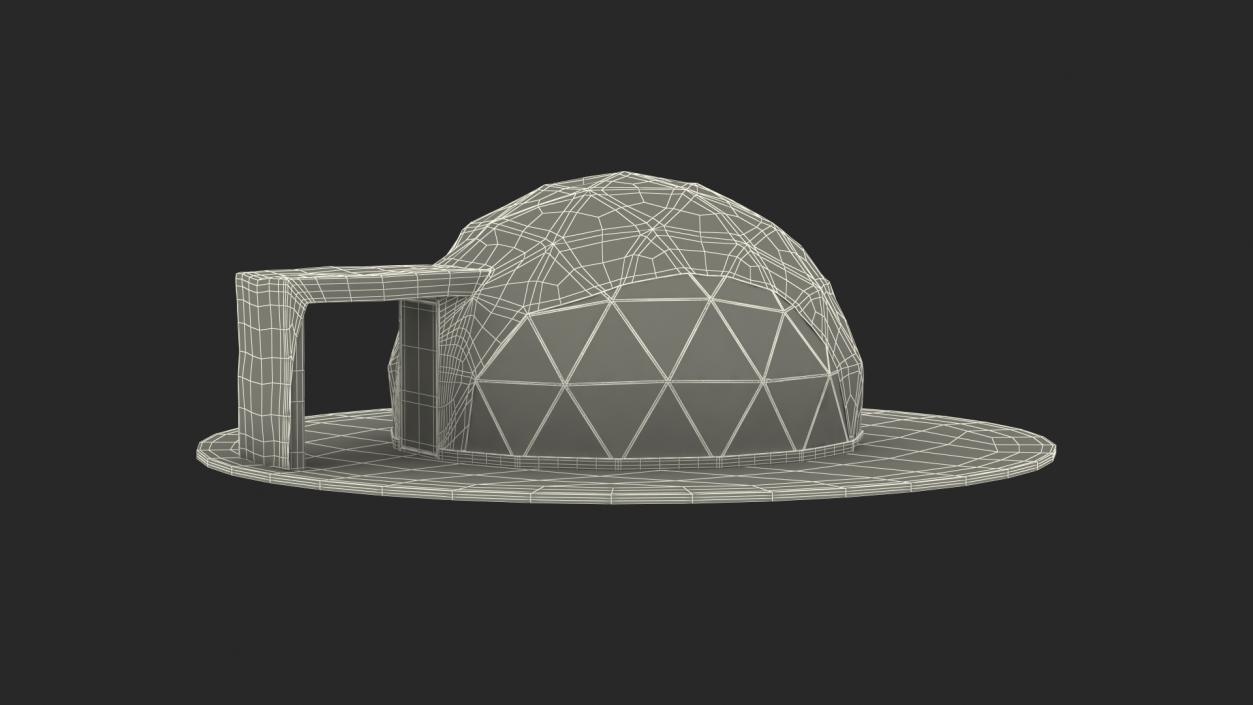 Eco Living Domes(1) 3D model