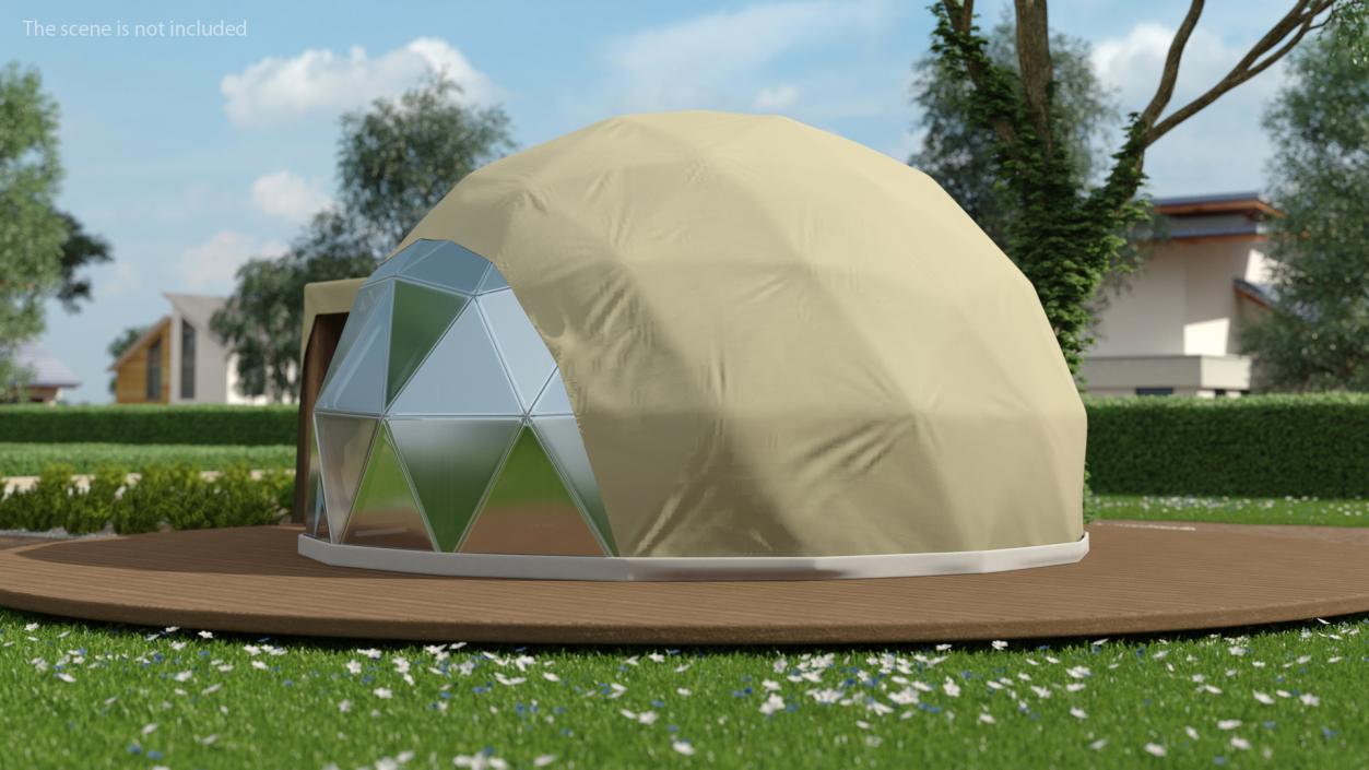 Eco Living Domes(1) 3D model