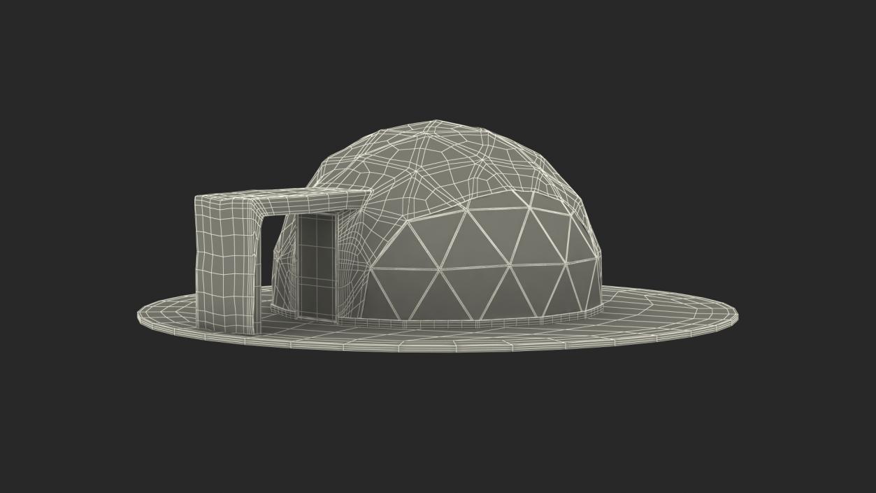 Eco Living Domes(1) 3D model