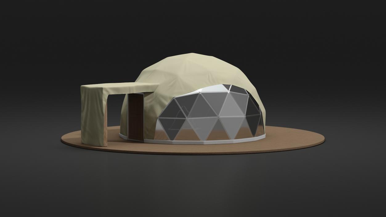 Eco Living Domes(1) 3D model