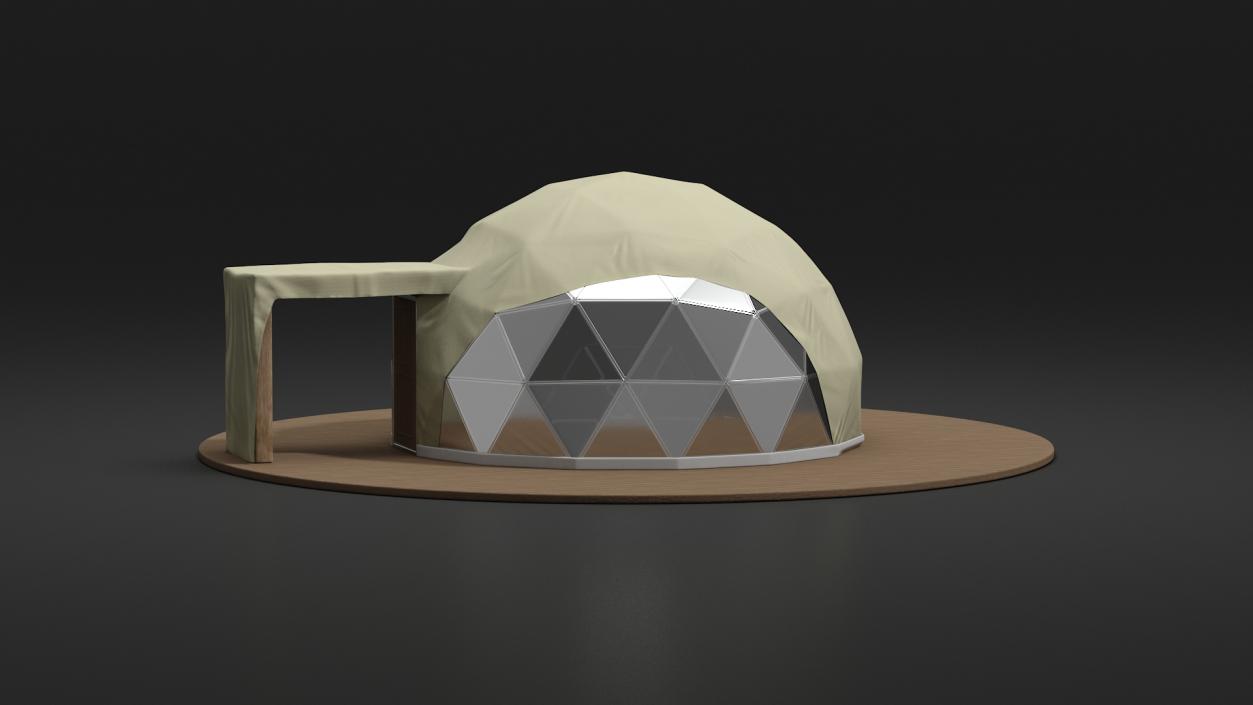 Eco Living Domes(1) 3D model