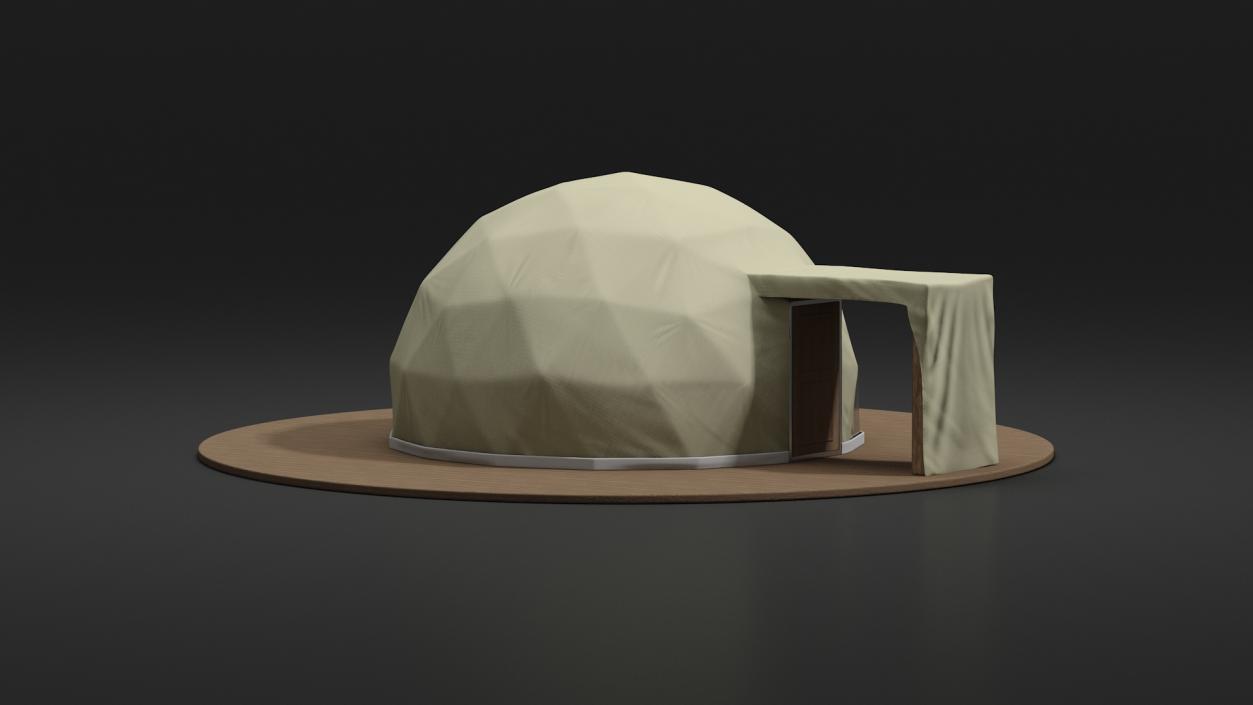 Eco Living Domes(1) 3D model