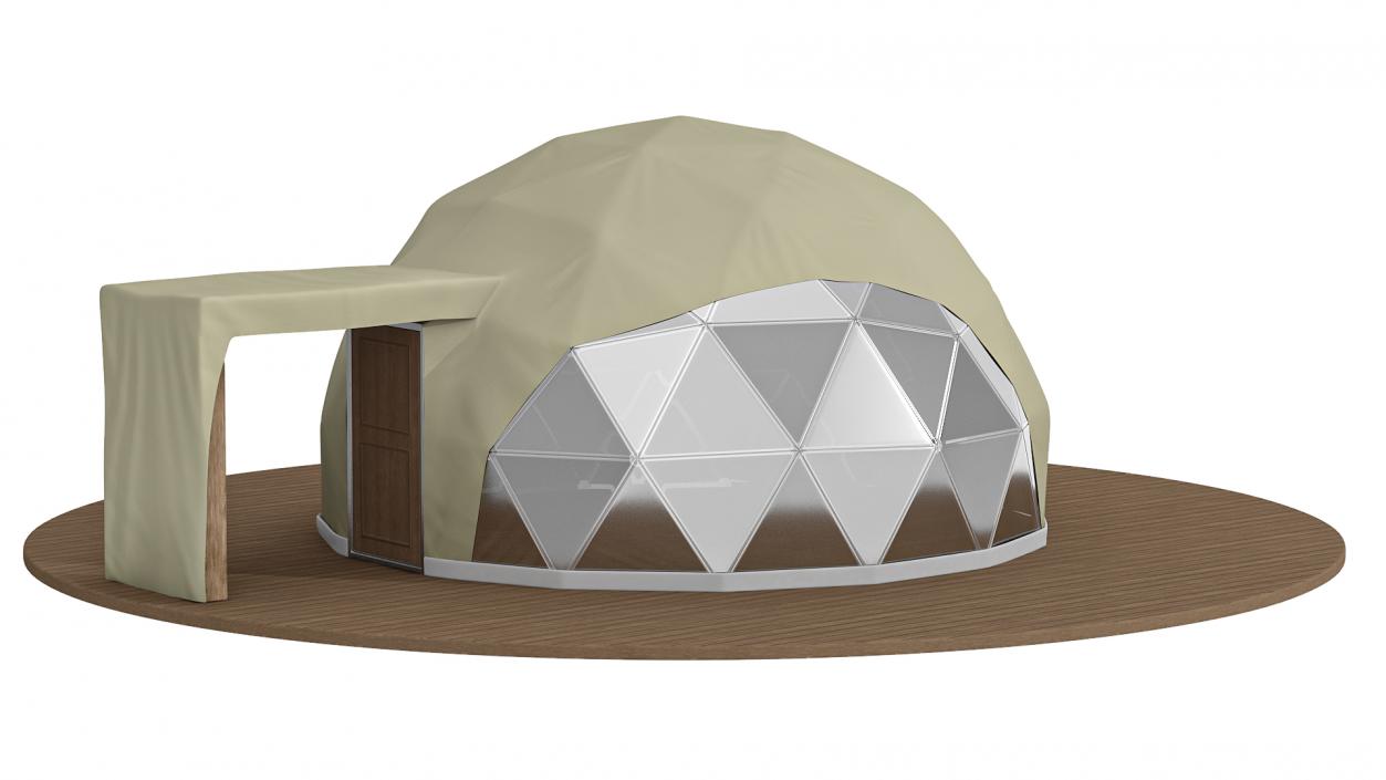 Eco Living Domes(1) 3D model