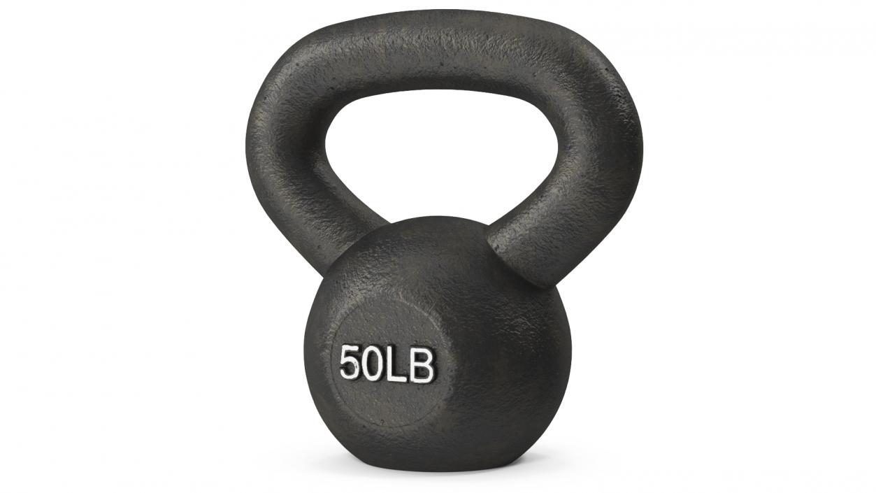 Iron Competition Kettlebell Weight 50lb(1) 3D