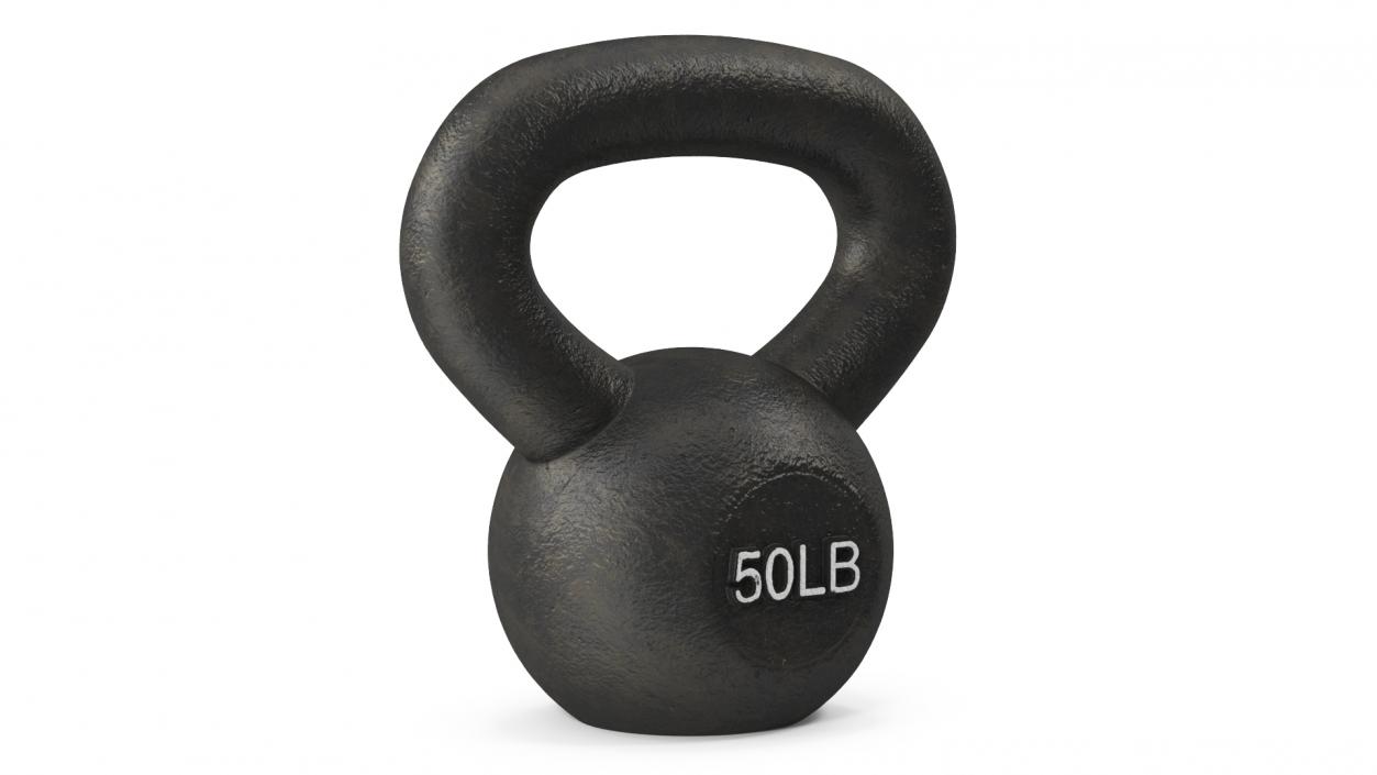 Iron Competition Kettlebell Weight 50lb(1) 3D