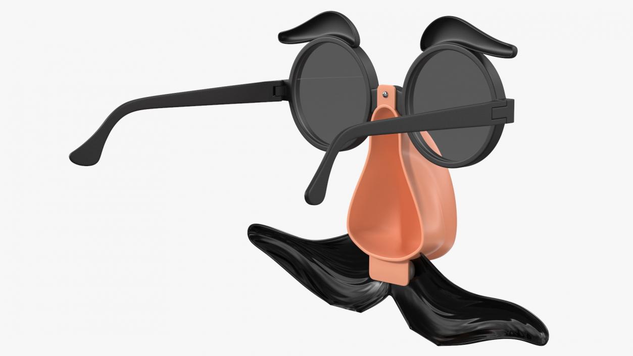 Groucho Disguise Glasses 3D model