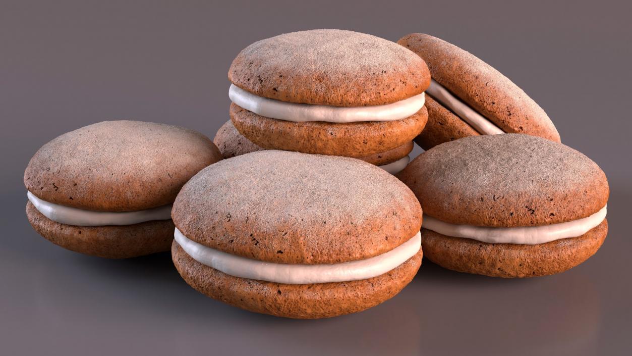 3D Cookies Collection model