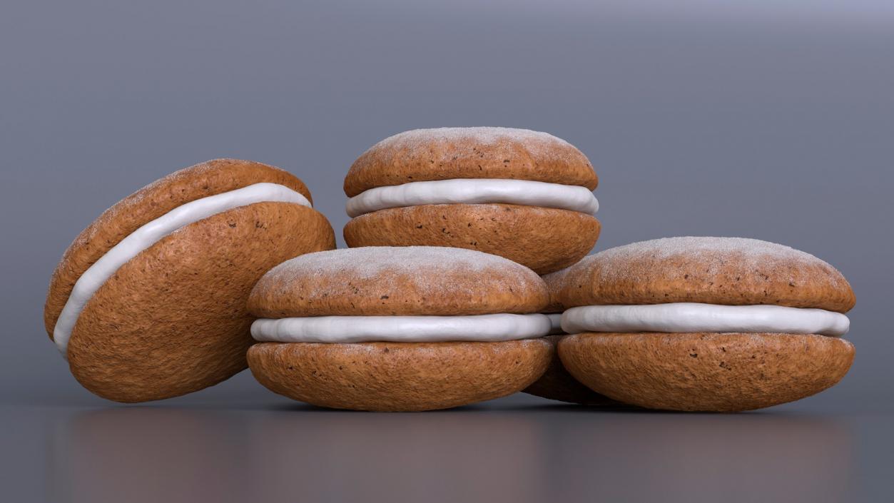 3D Cookies Collection model