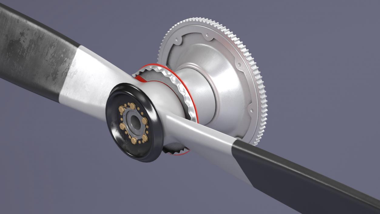 3D Piston Aero Engine model