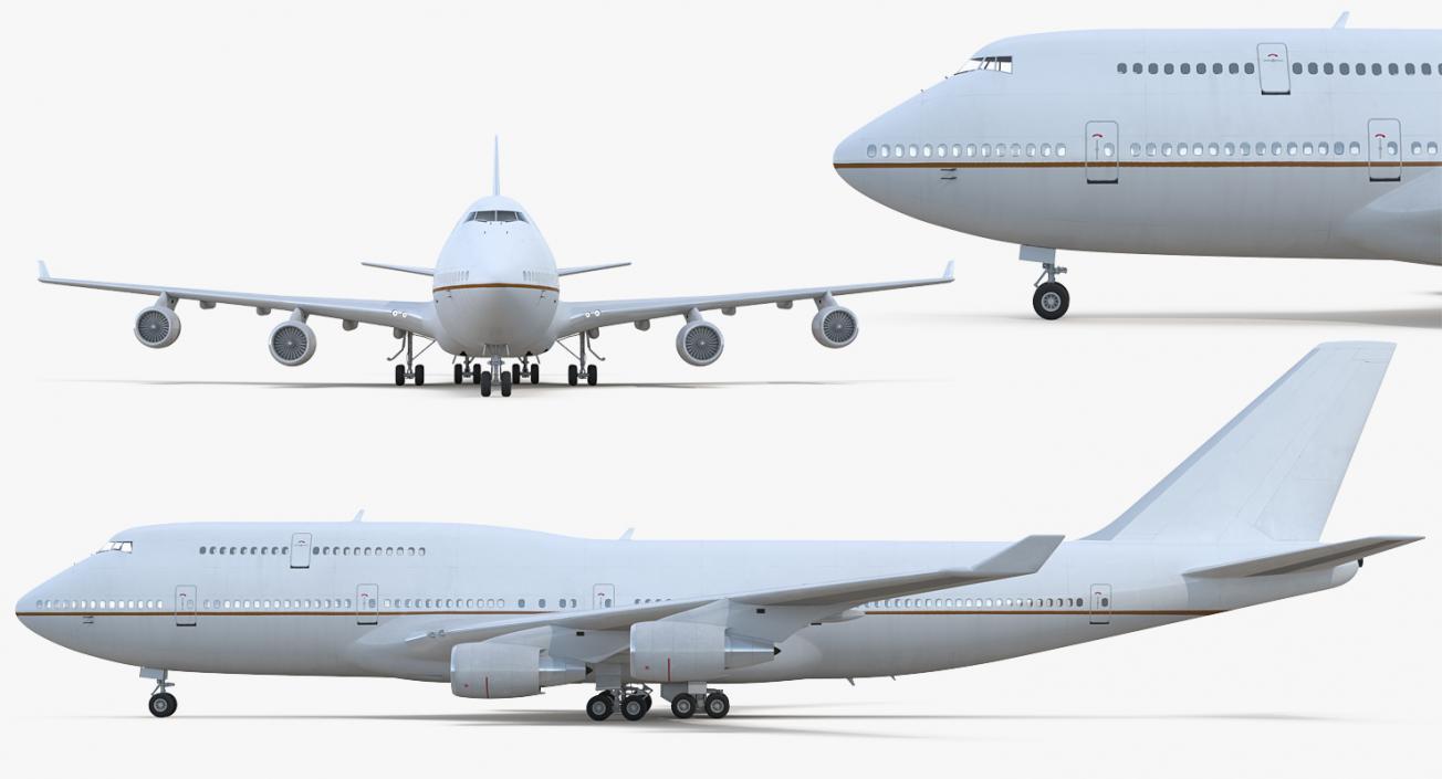 Boeing 747-400 Generic 3D