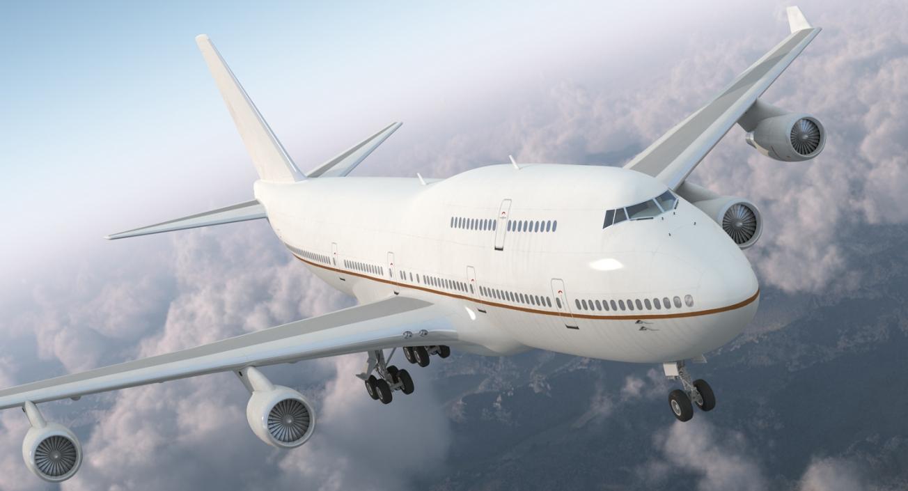 Boeing 747-400 Generic 3D