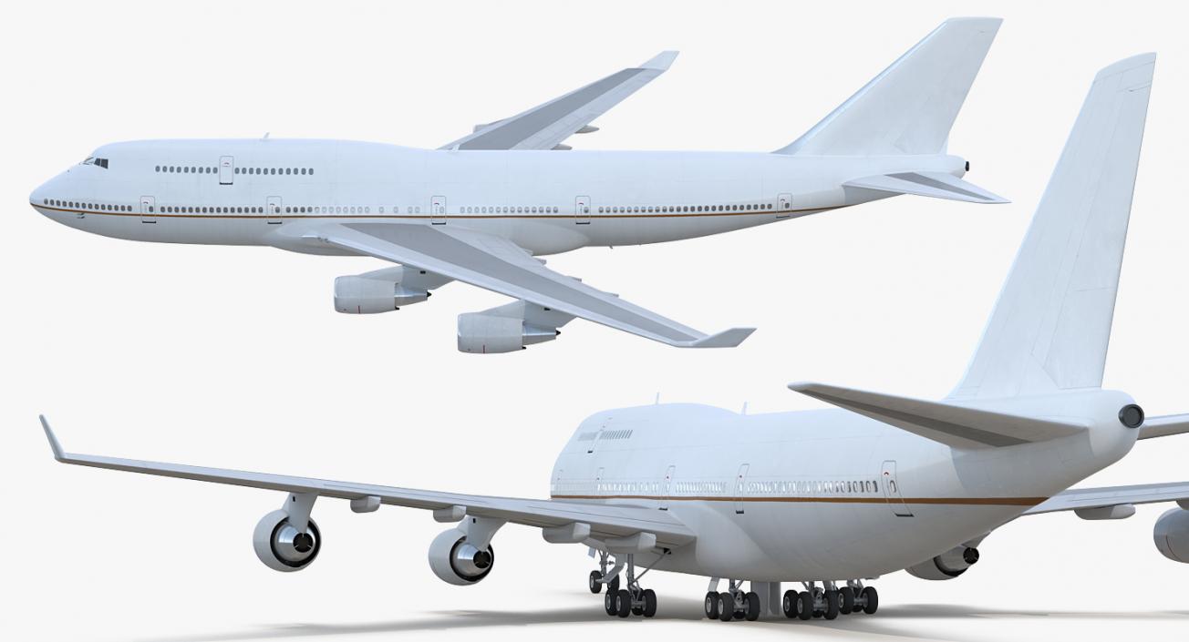 Boeing 747-400 Generic 3D