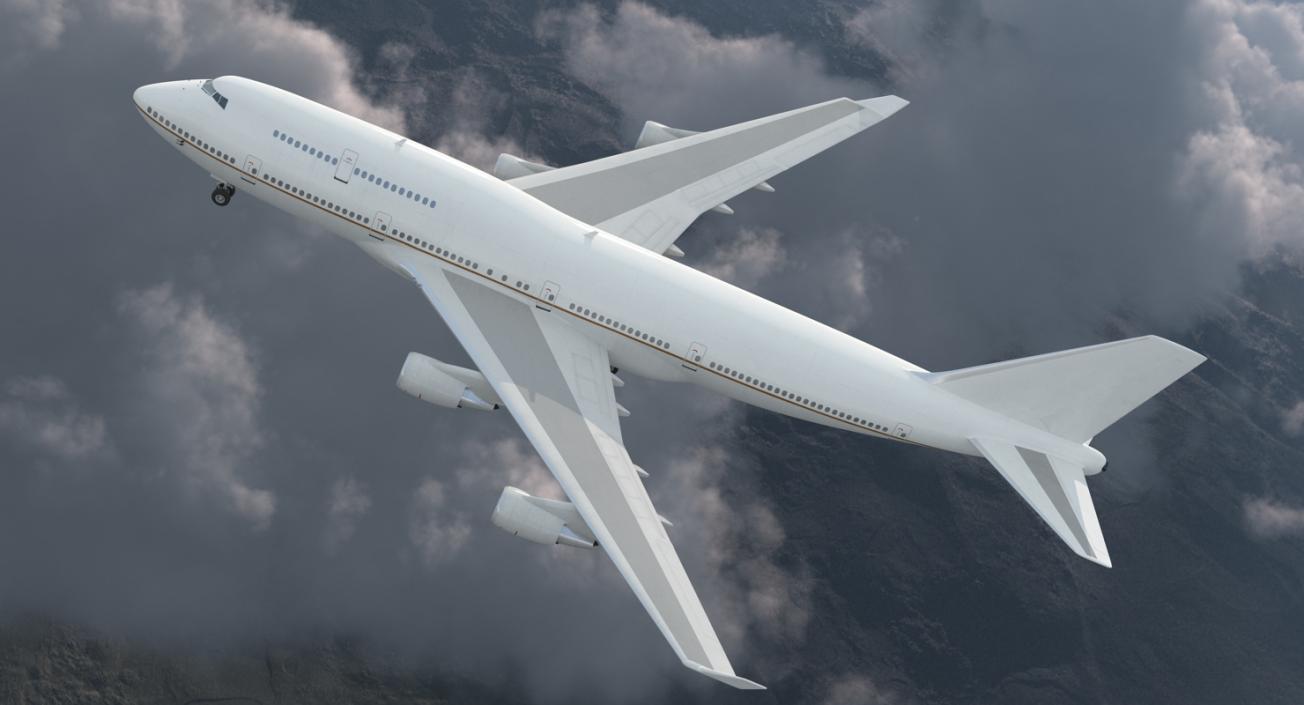 Boeing 747-400 Generic 3D