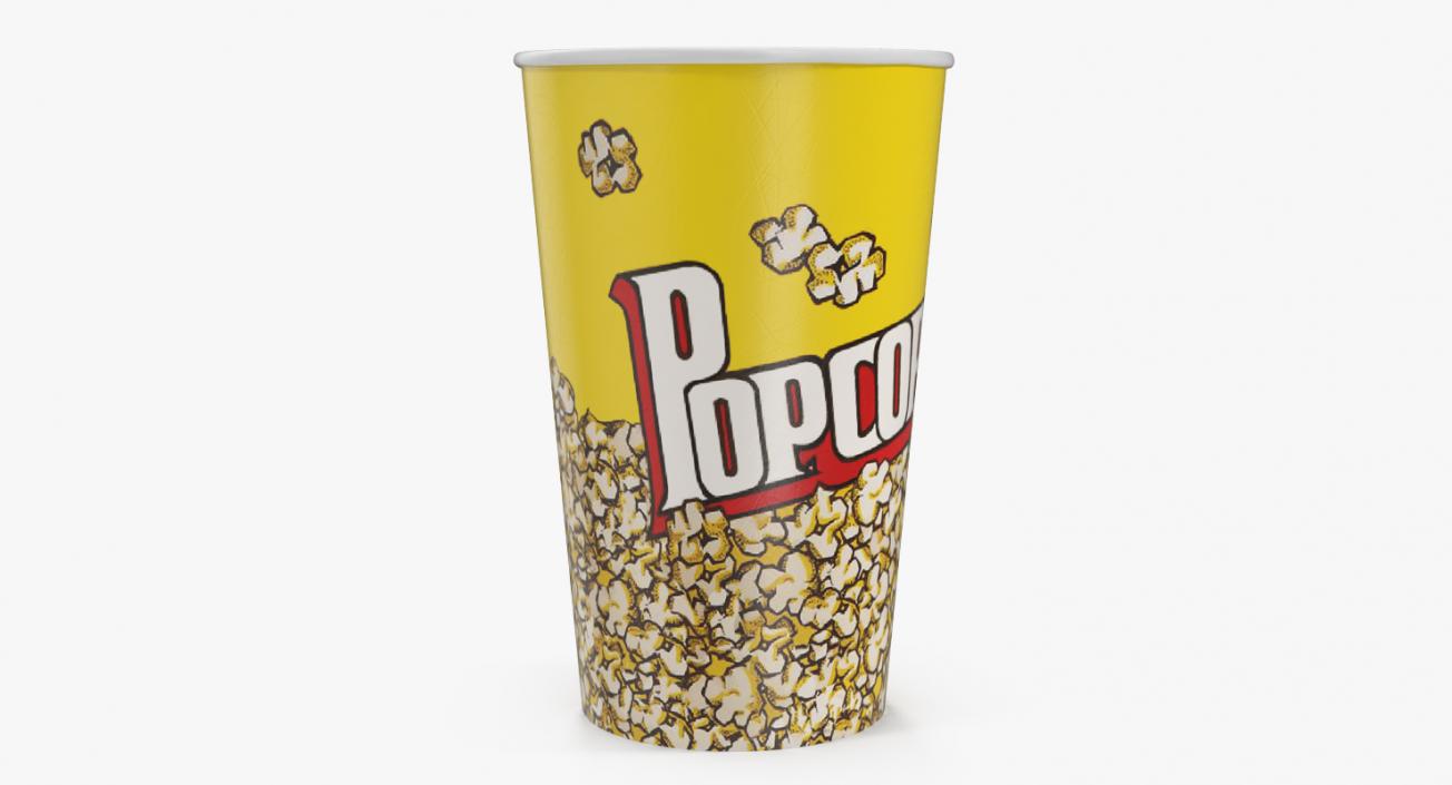 3D Medium Popcorn Bucket