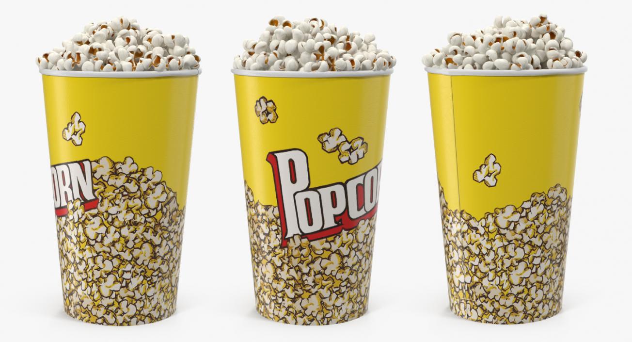 3D Medium Popcorn Bucket