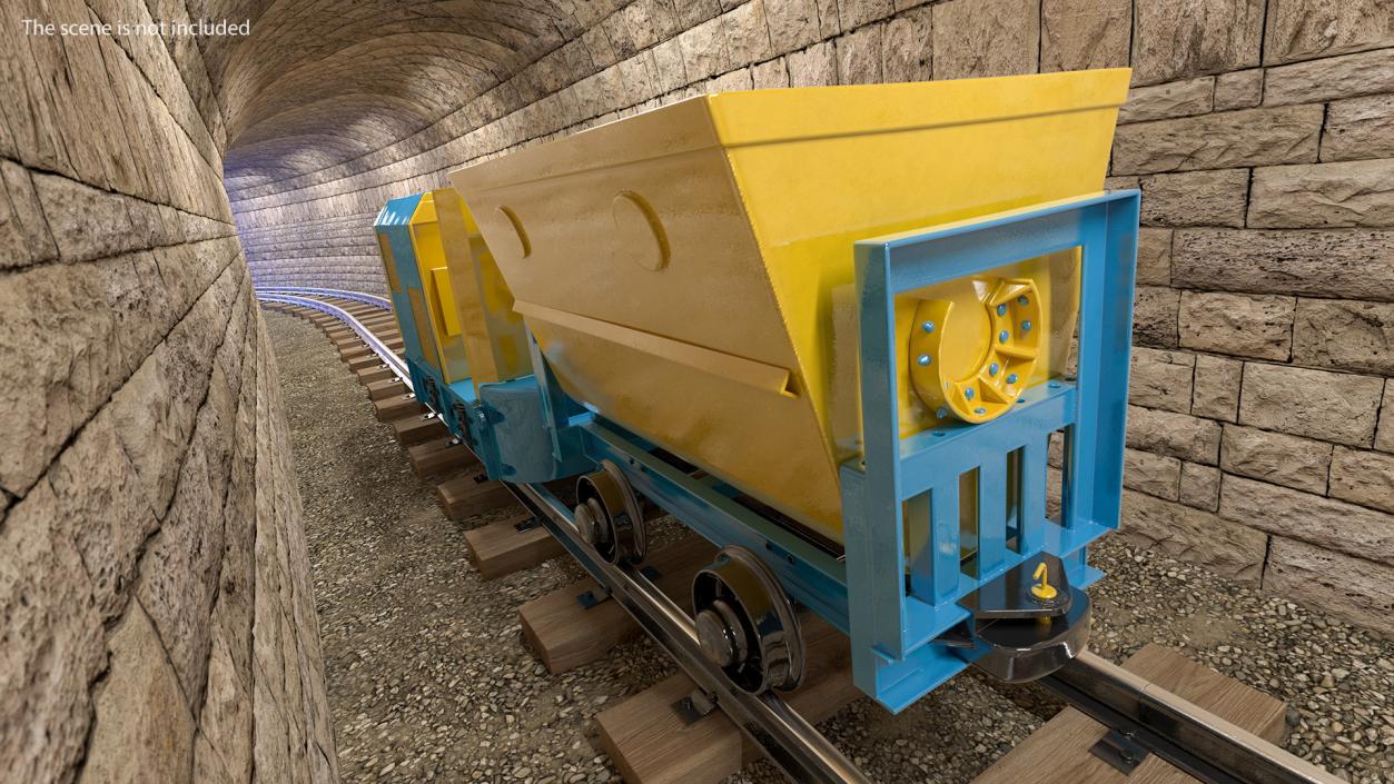 3D model Mine Wagon