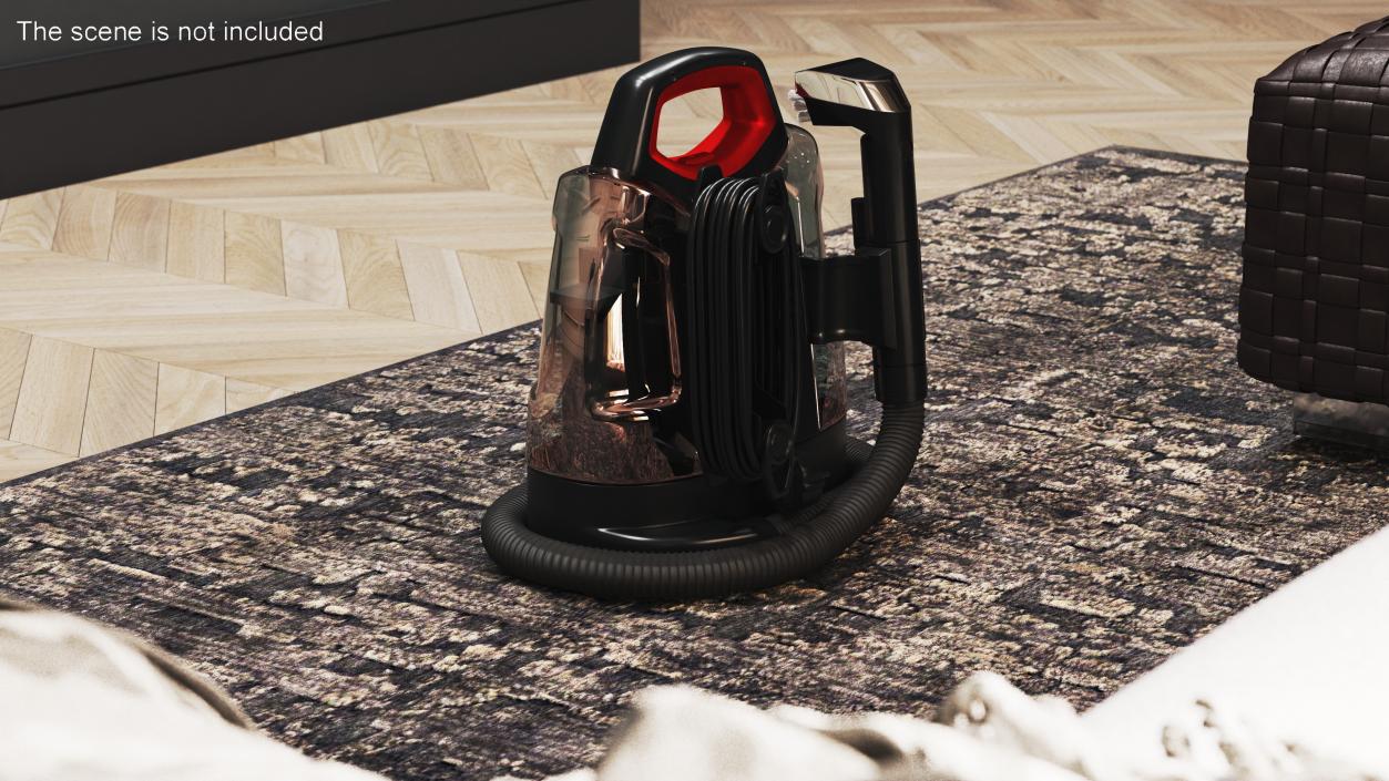 Stain Carpet Cleaner Rigged 3D