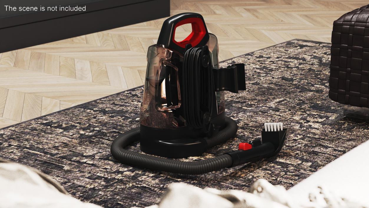 Stain Carpet Cleaner Rigged 3D