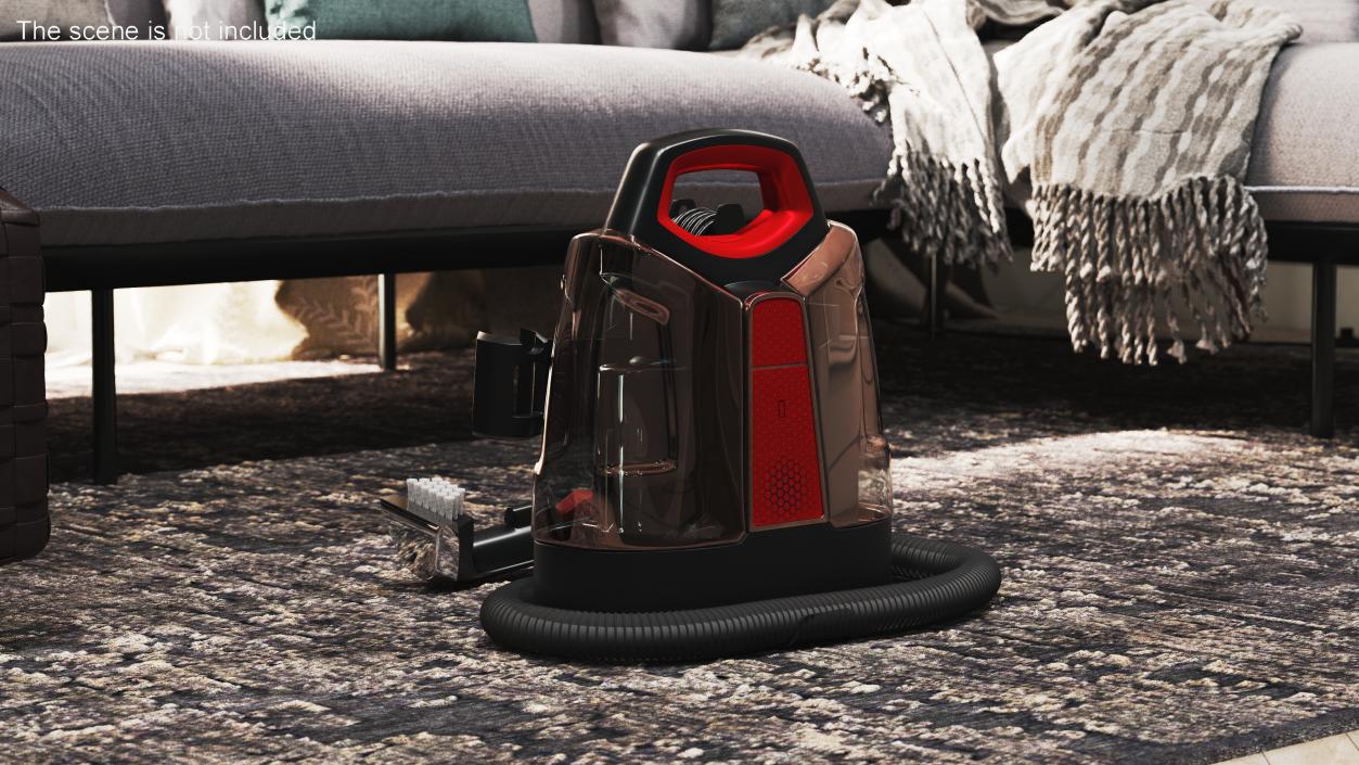 Stain Carpet Cleaner Rigged 3D