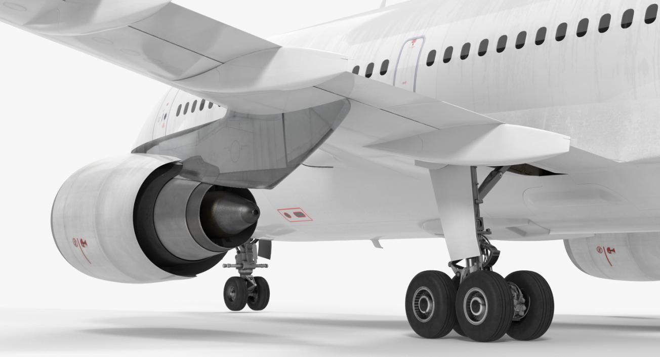 3D model Airbus A310-300 Generic Rigged