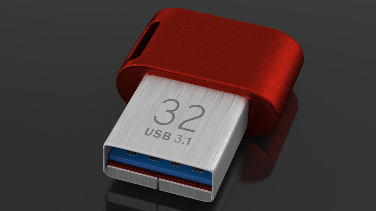 3D Mini Flash Drive 32Gb