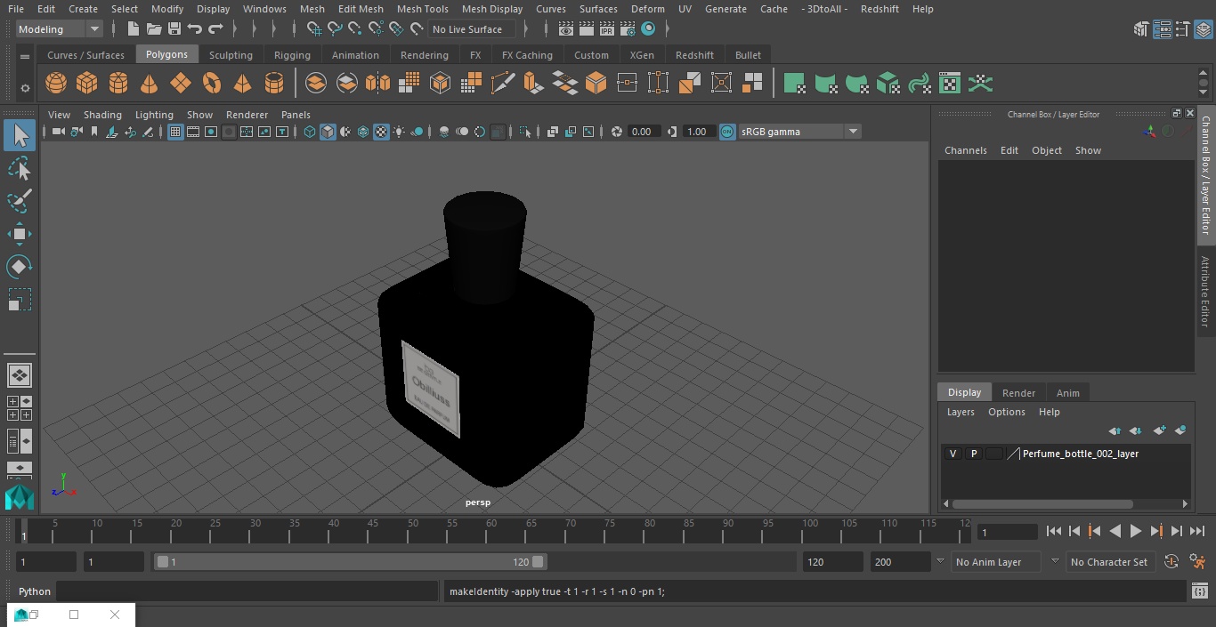 Perfume Bottle 3D model