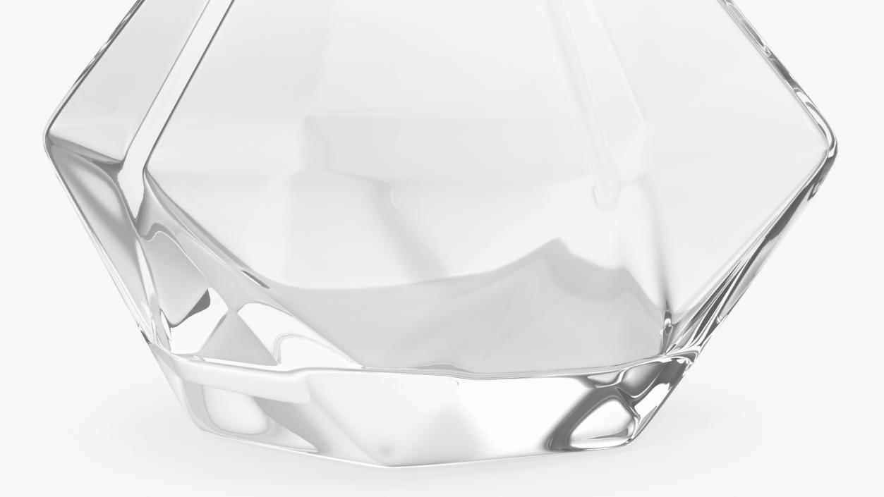 3D Glass Decanters Collection