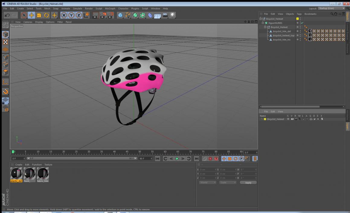 Bicycle Helmet 3D model