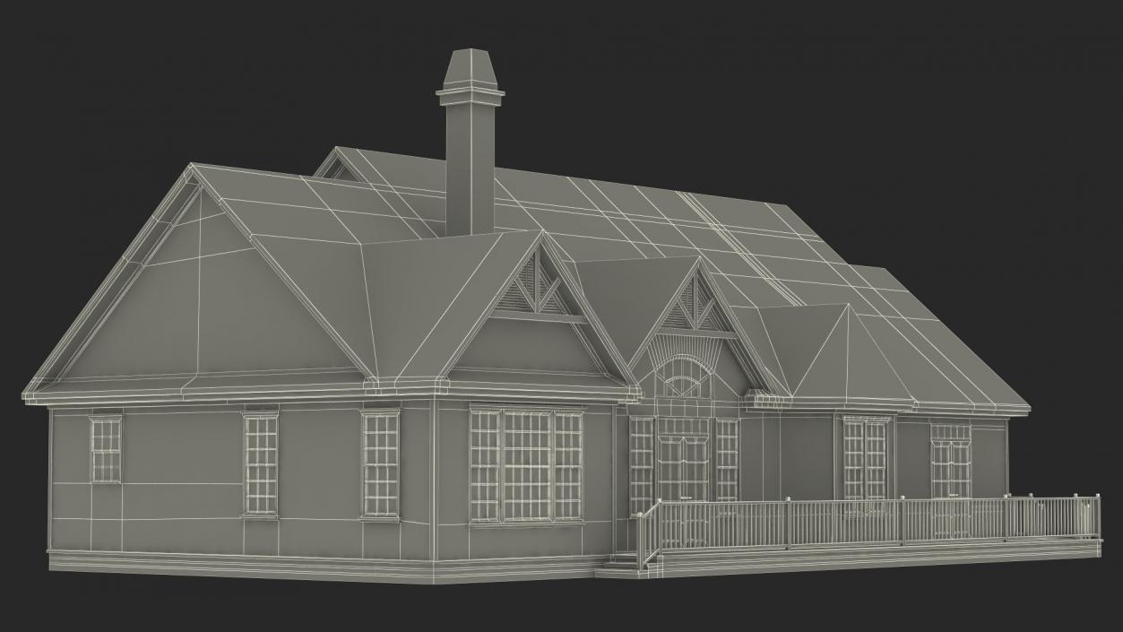 American Private Houses Collection 3D model