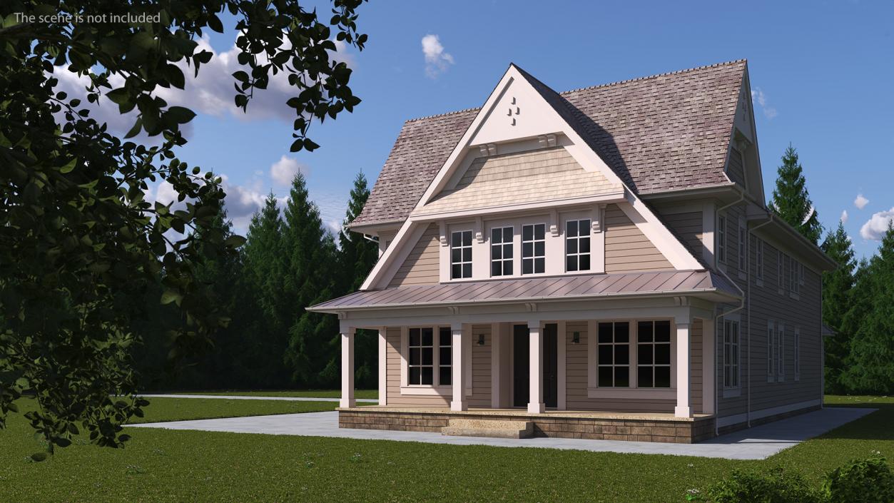 American Private Houses Collection 3D model