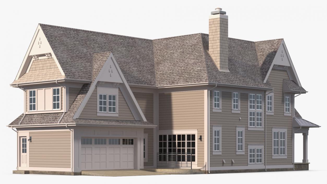 American Private Houses Collection 3D model