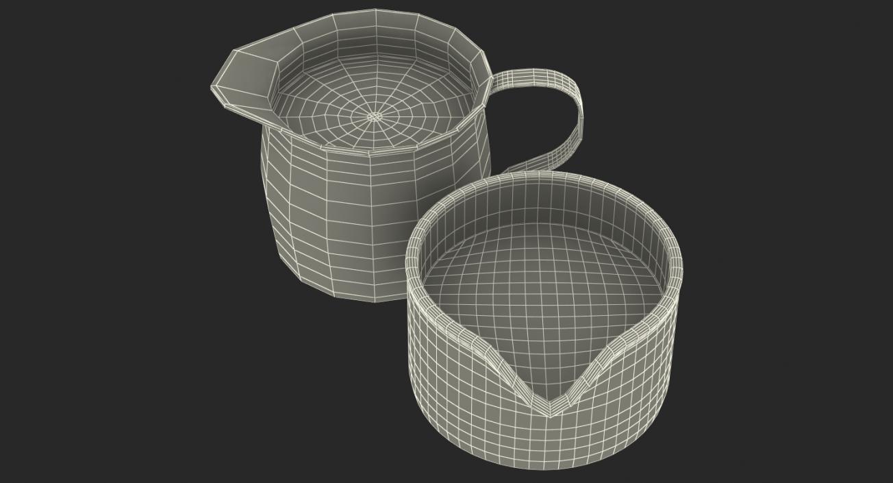 Pitcher Creamers Collection 3D