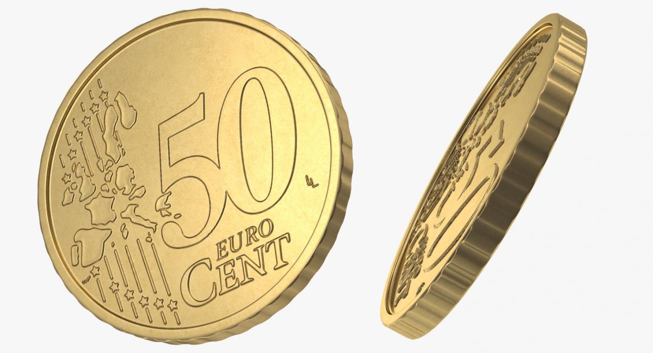 3D Coins 3D Models Collection