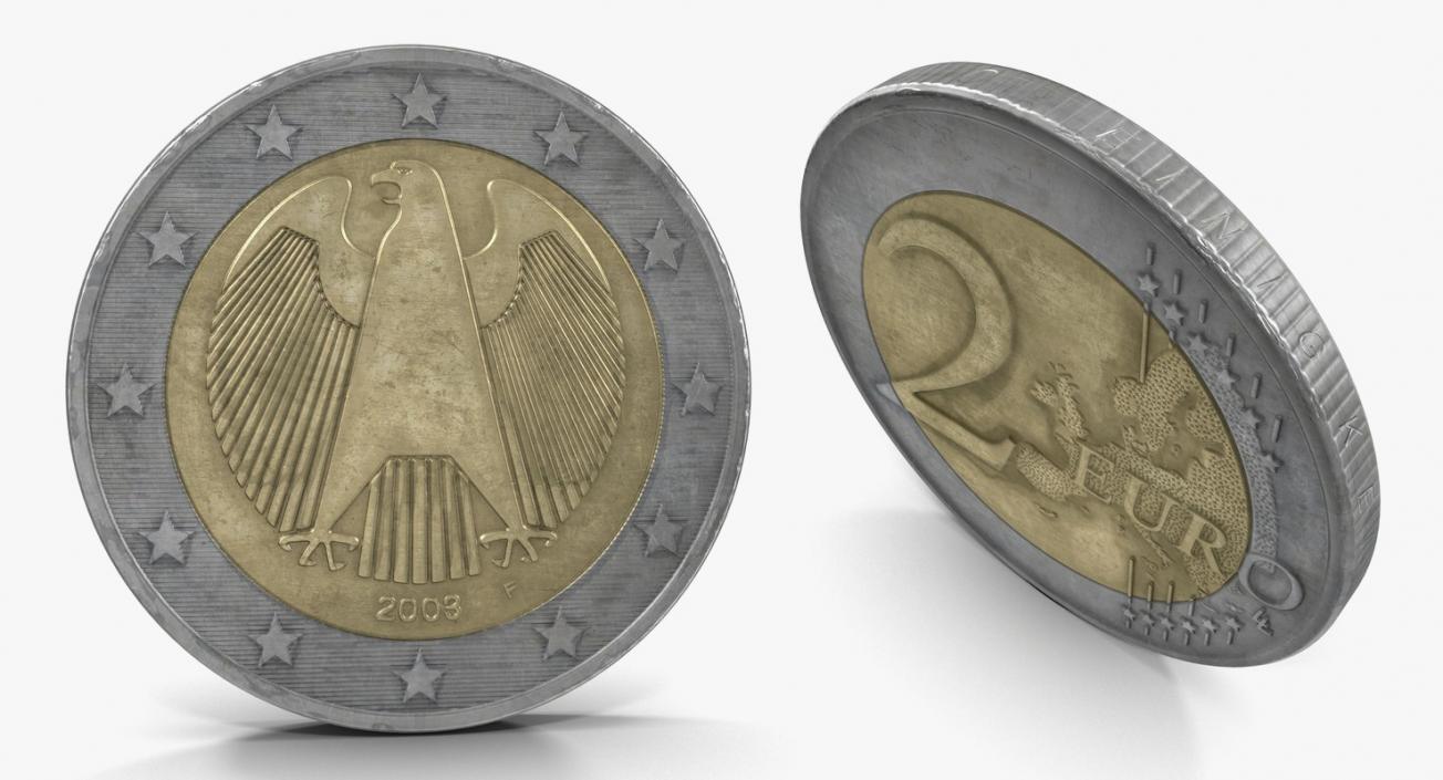 3D Coins 3D Models Collection