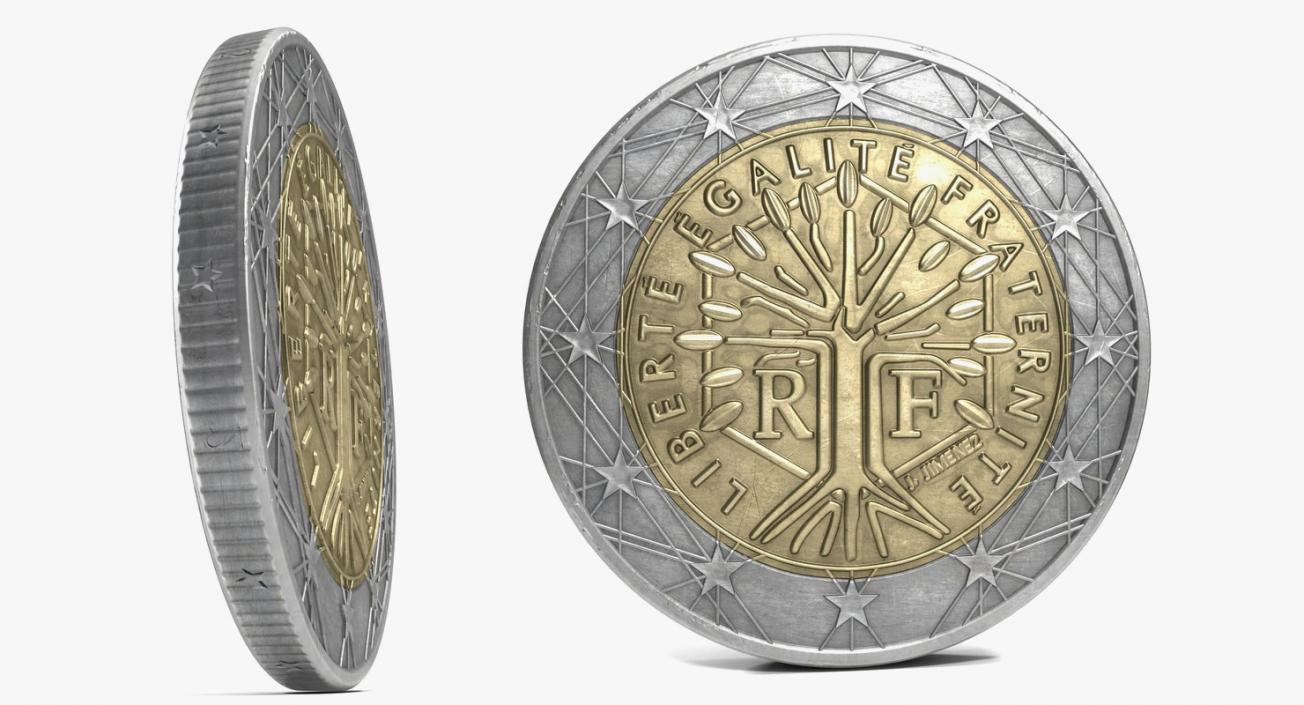 3D Coins 3D Models Collection